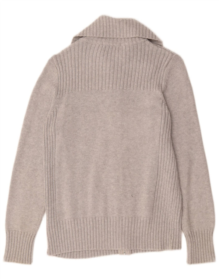 Женский кардиган Marks & Spencer UK 14, большой серый хлопок
