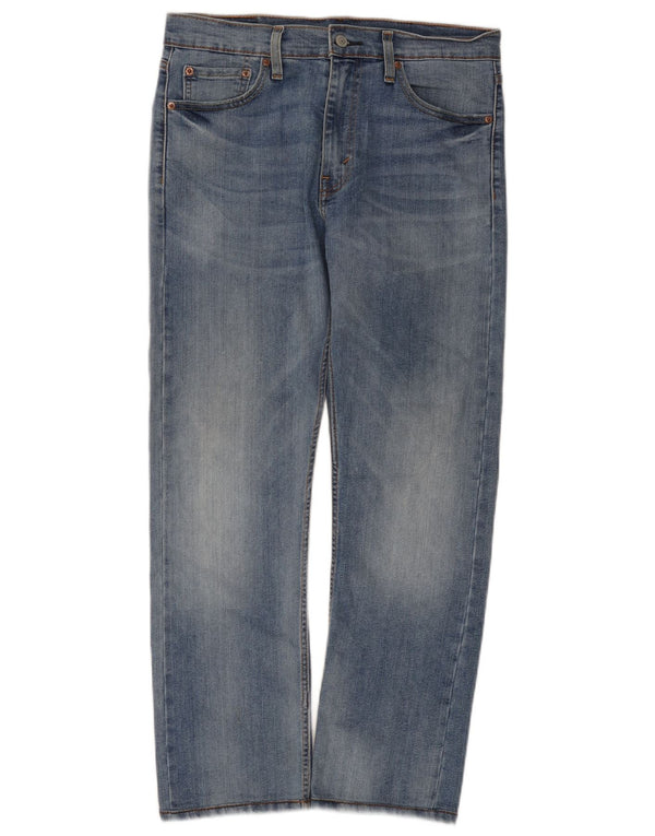 Мужские прямые джинсы Levi's 513 W32 L28 синие, хлопок