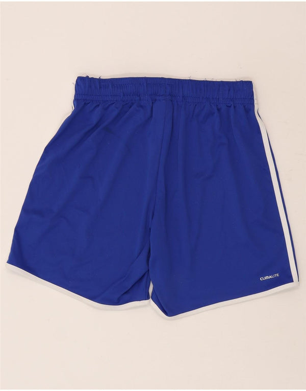 Мужские спортивные шорты Adidas Climalite, средний синий полиэстер