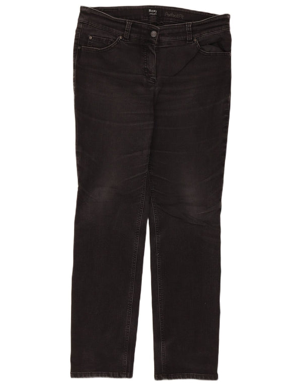 Женские узкие джинсы Roxy UK 18 XL W32 L30, черный хлопок