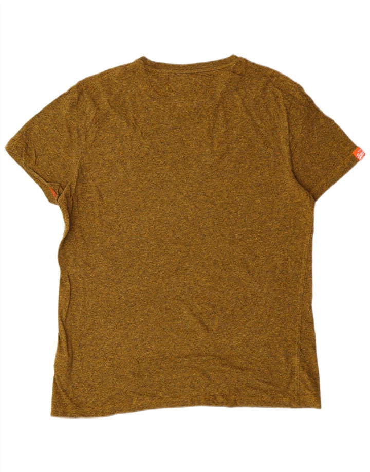 SUPERDRY Женская футболка Топ XL Зеленый Крапчатый Хлопок