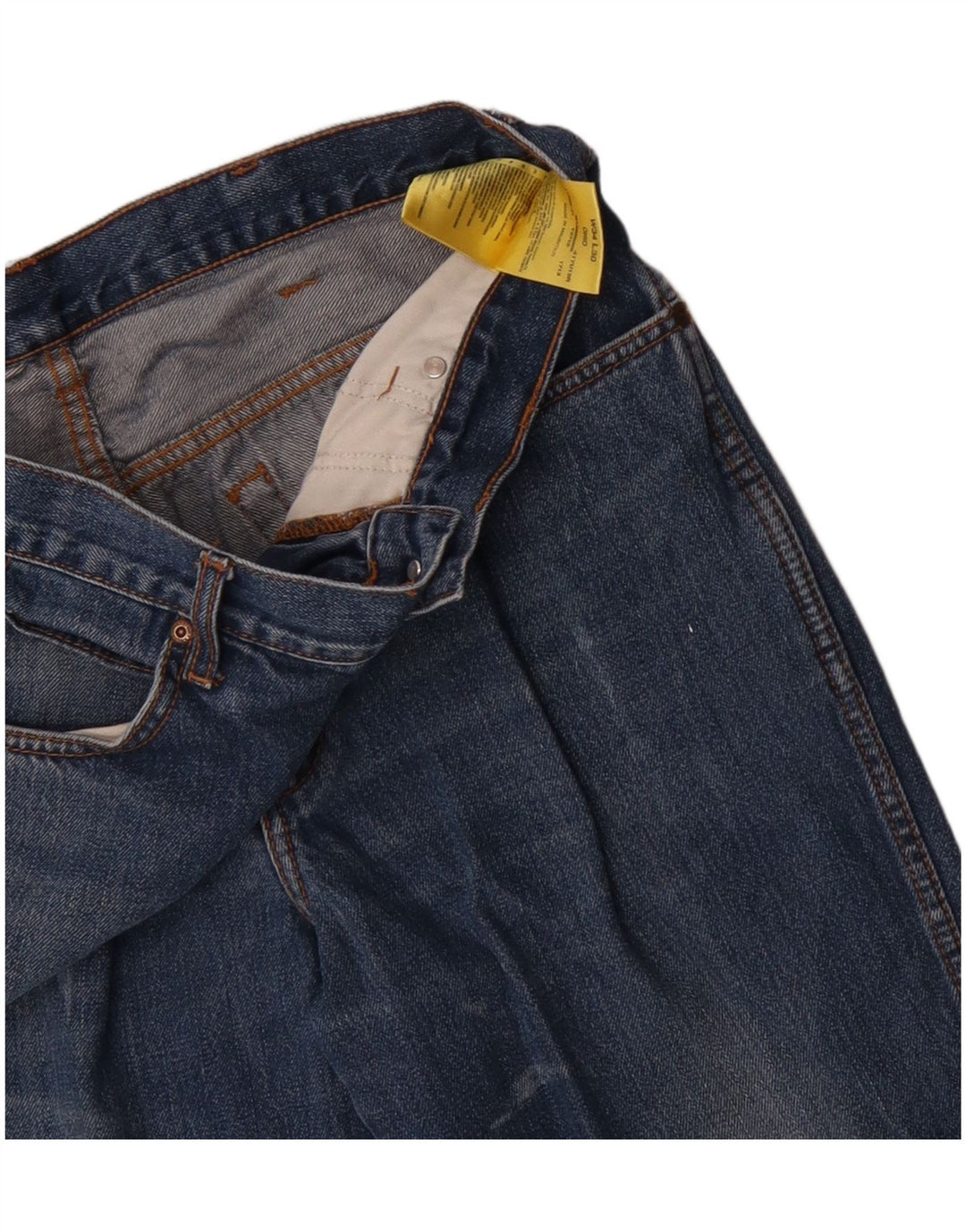 Мужские прямые джинсы Wrangler Ohio W34 L30, синий хлопок