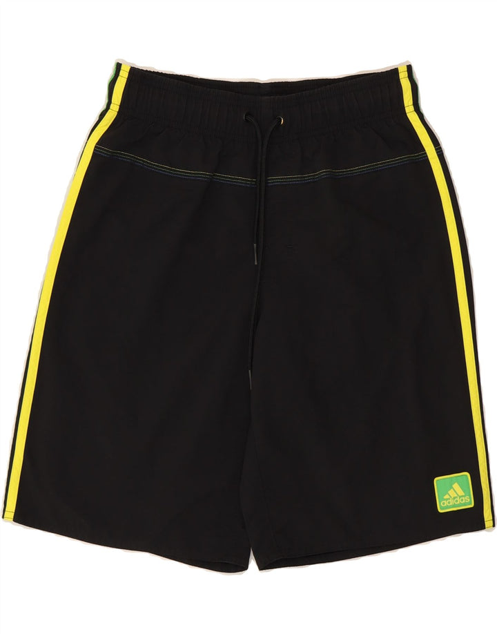 ADIDAS Mens Swimming Shorts XS  Black Polyester Vintage Adidas and Second-Hand Adidas from Messina Hembry 