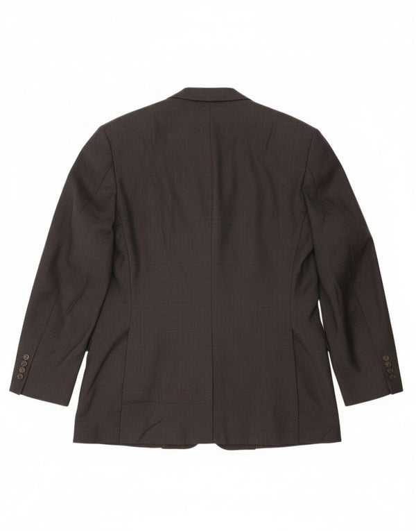 Мужской двубортный пиджак Polo Ralph Lauren UK 40, большая серая клетка