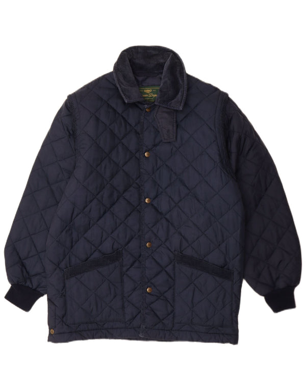 Мужская стеганая куртка EUROPEAN PROJECT UK 34 XS Темно-синий