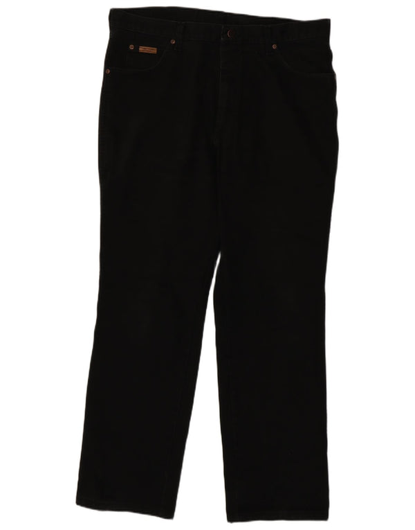 Джинсы мужские прямые WRANGLER W38 L32 черные