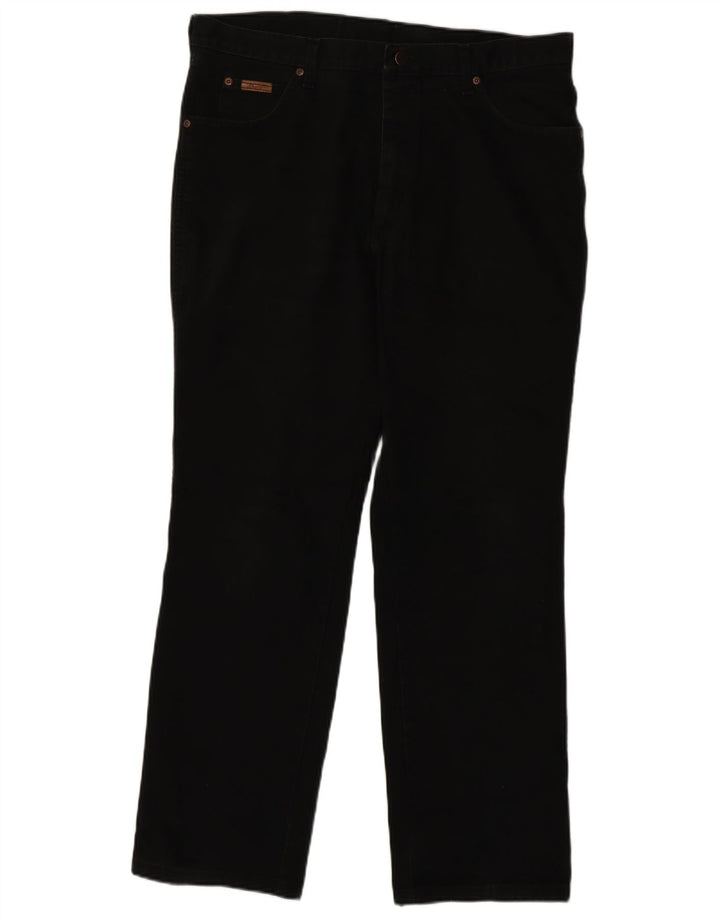 Джинсы мужские прямые WRANGLER W38 L32 черные