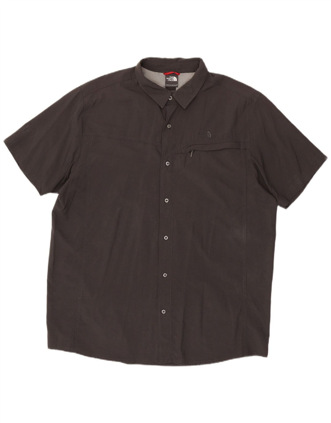 Мужская рубашка с коротким рукавом The North Face 2XL, серый нейлон