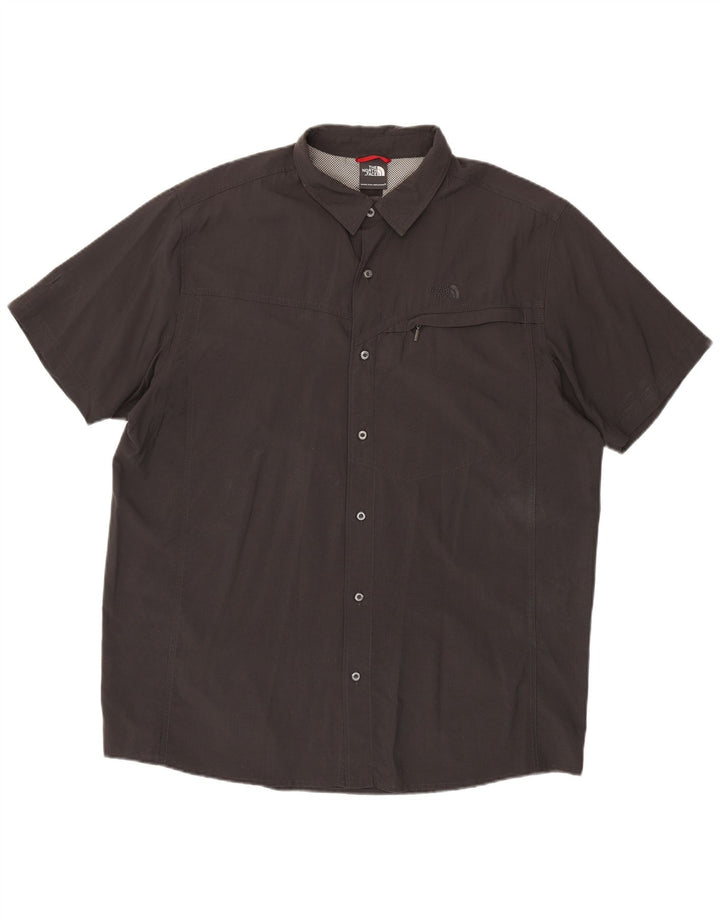Мужская рубашка с коротким рукавом The North Face 2XL, серый нейлон