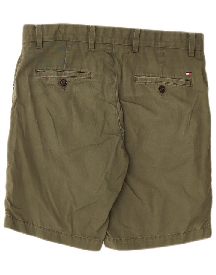 Мужские шорты чинос Tommy Hilfiger W30, средний цвет хаки, хлопок