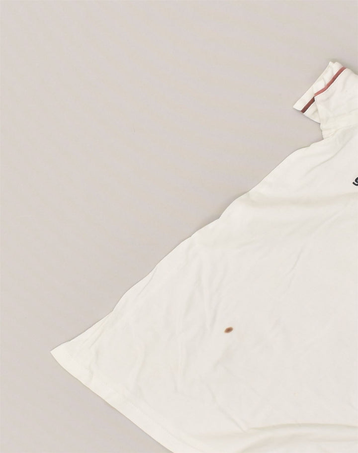 NAPAPIJRI Girls Graphic T-Shirt Top 11-12 Years White Cotton | Vintage Napapijri | Thrift | Second-Hand Napapijri | Used Clothing | Messina Hembry 