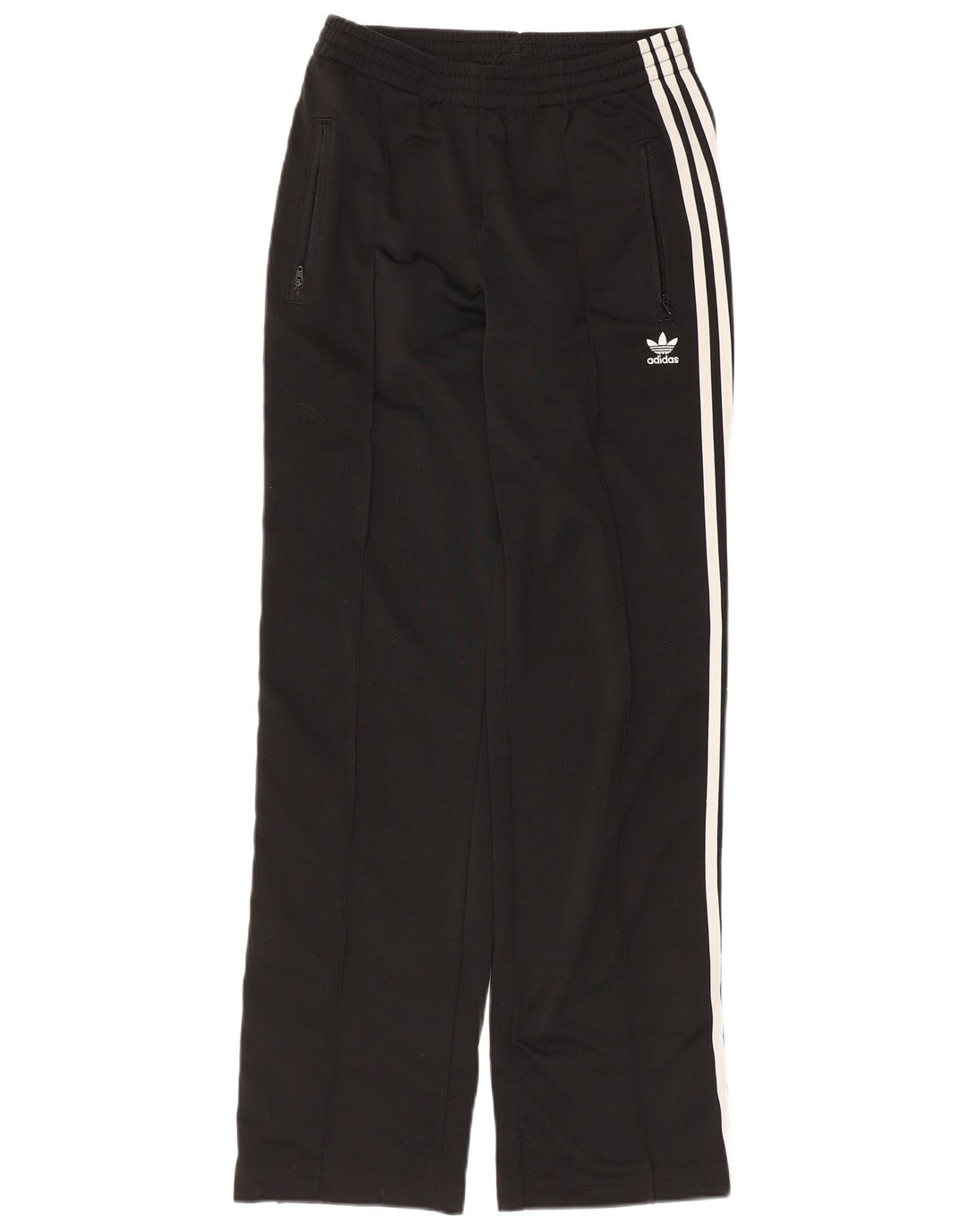 Женские спортивные брюки Adidas UK 10, маленькие черные из полиэстера