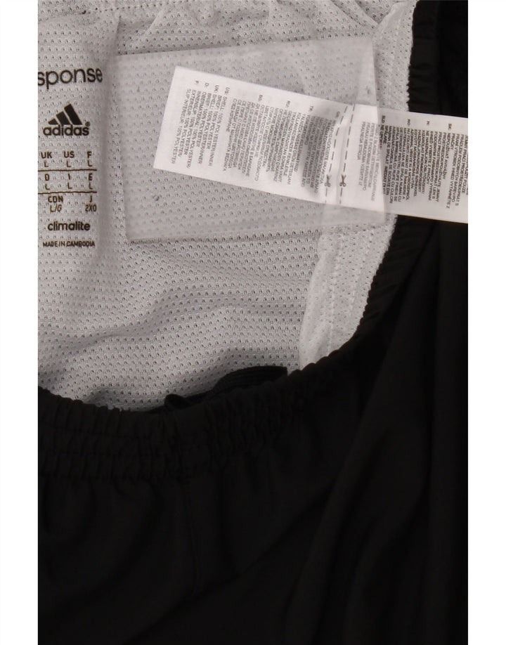 Мужские спортивные шорты ADIDAS Climalite, большие черные, полиэстер