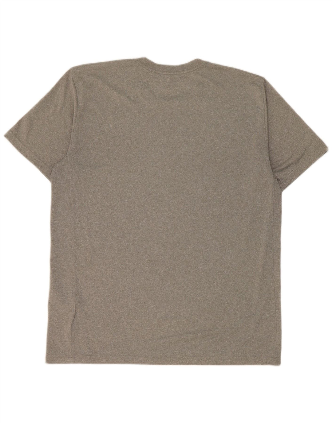 Мужская футболка Nike Dri Fit, большой серый полиэстер