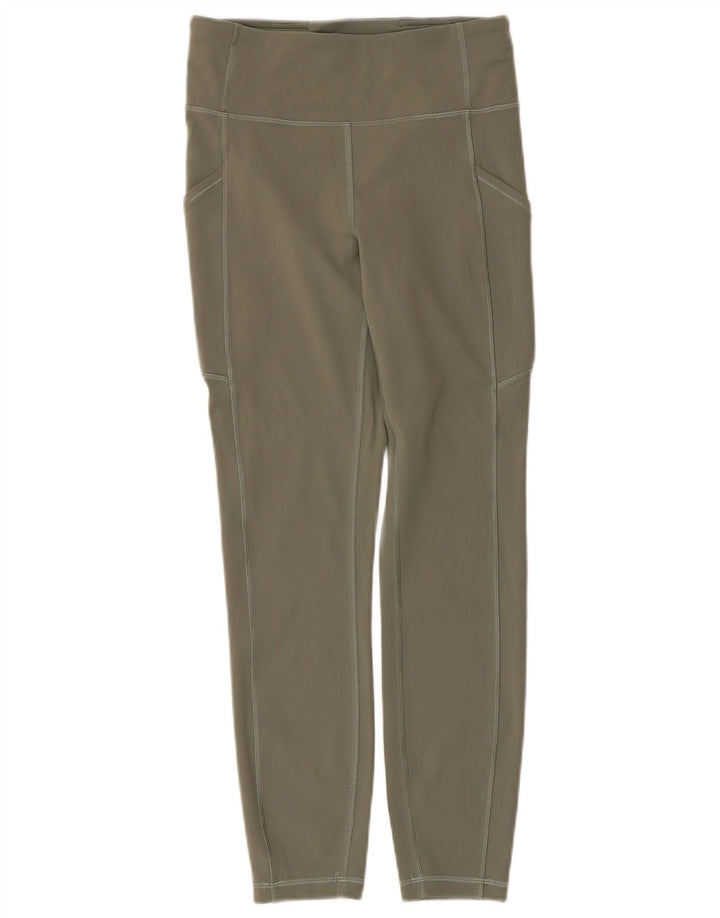 Женские леггинсы Lululemon UK 10, маленькие, хаки