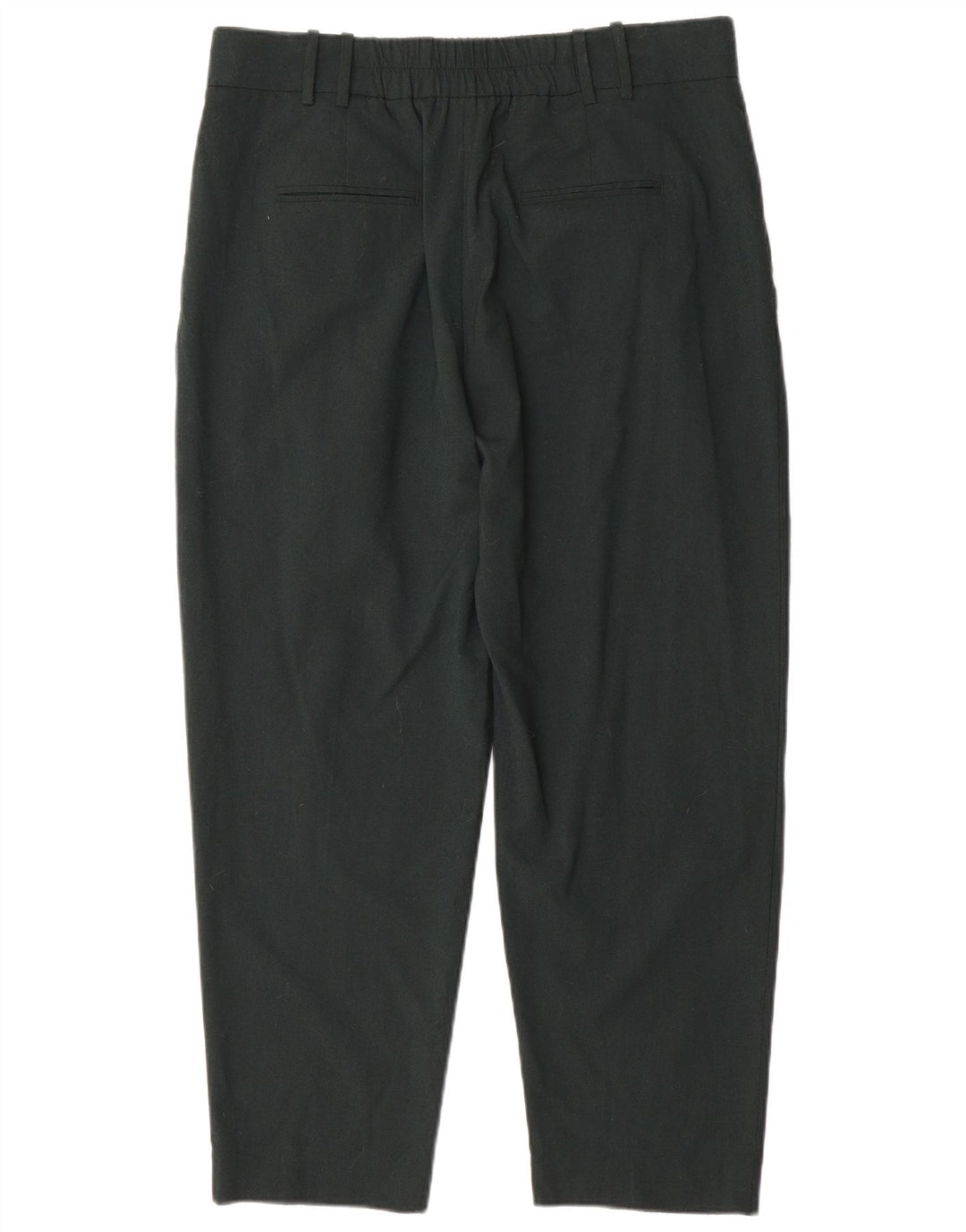 Женские укороченные брюки Zara XL W36 L26, зеленый полиэстер