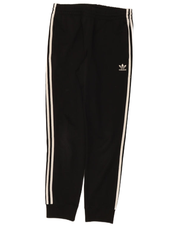 Adidas Мужские спортивные брюки Джоггеры Средний черный полиэстер Спортивные