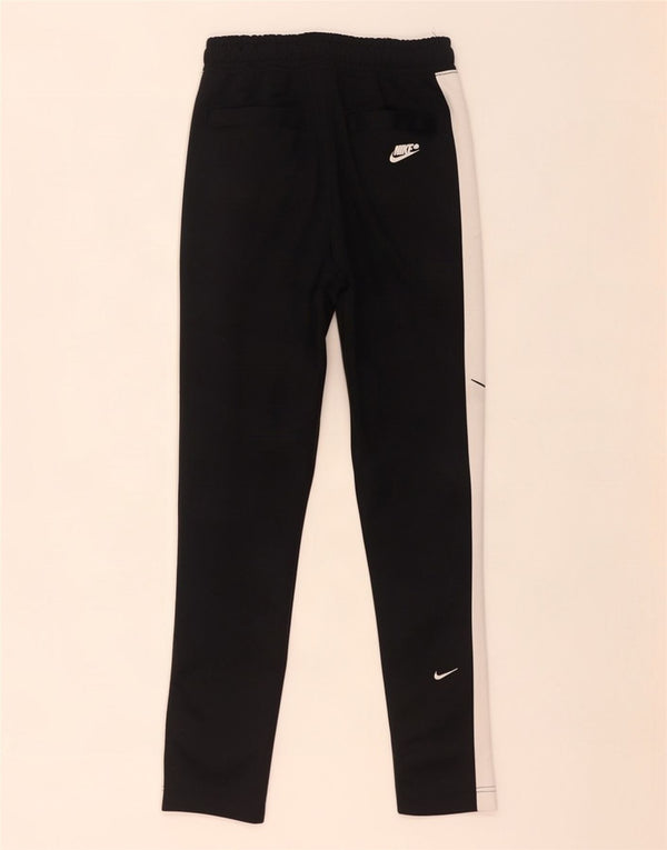Мужские спортивные брюки Nike Swoosh, маленькие черные, полиэстер с цветными блоками
