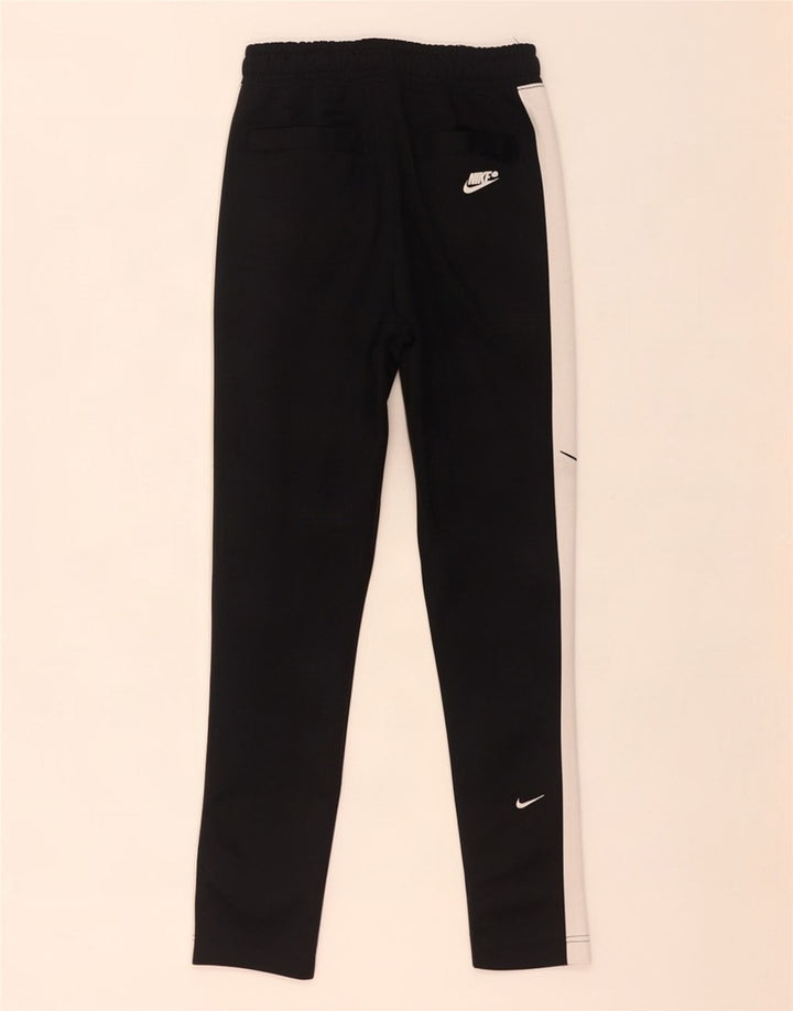 Мужские спортивные брюки Nike Swoosh, маленькие черные, полиэстер с цветными блоками