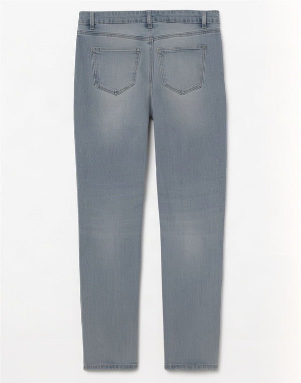 Женские узкие джинсы M&Co UK 14, большие W32 L29, синие, хлопок