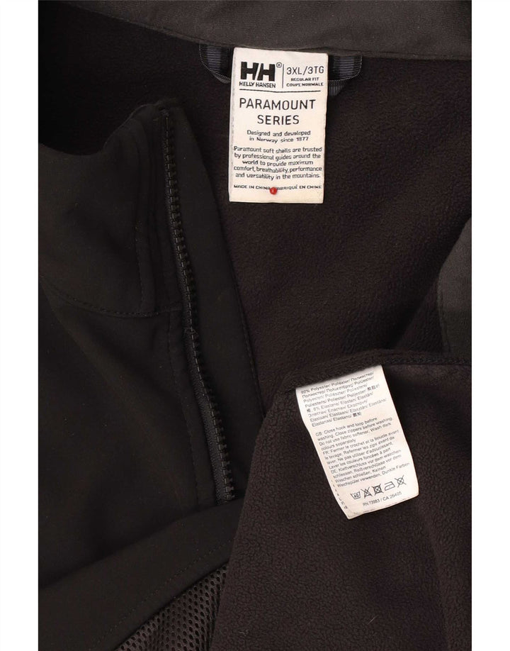 Мужская ветровка стандартного кроя Helly Hansen UK 46 3XL, черный полиэстер