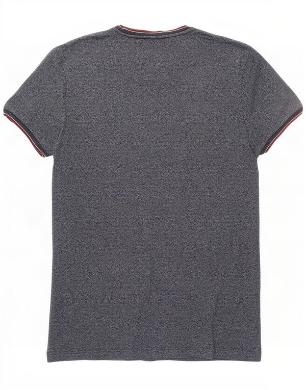 Мужская футболка Jack Wills Top Medium Темно-синяя в крапинку из хлопка