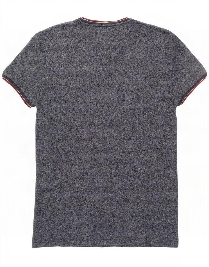 Мужская футболка Jack Wills Top Medium Темно-синяя в крапинку из хлопка