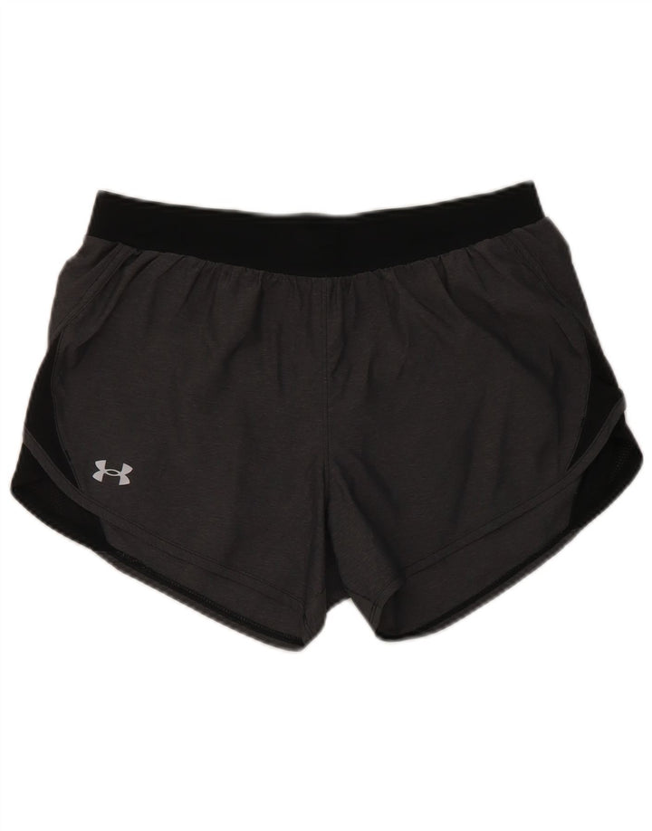 Женские спортивные шорты Under Armour Heat Gear UK 14, средний серый полиэстер