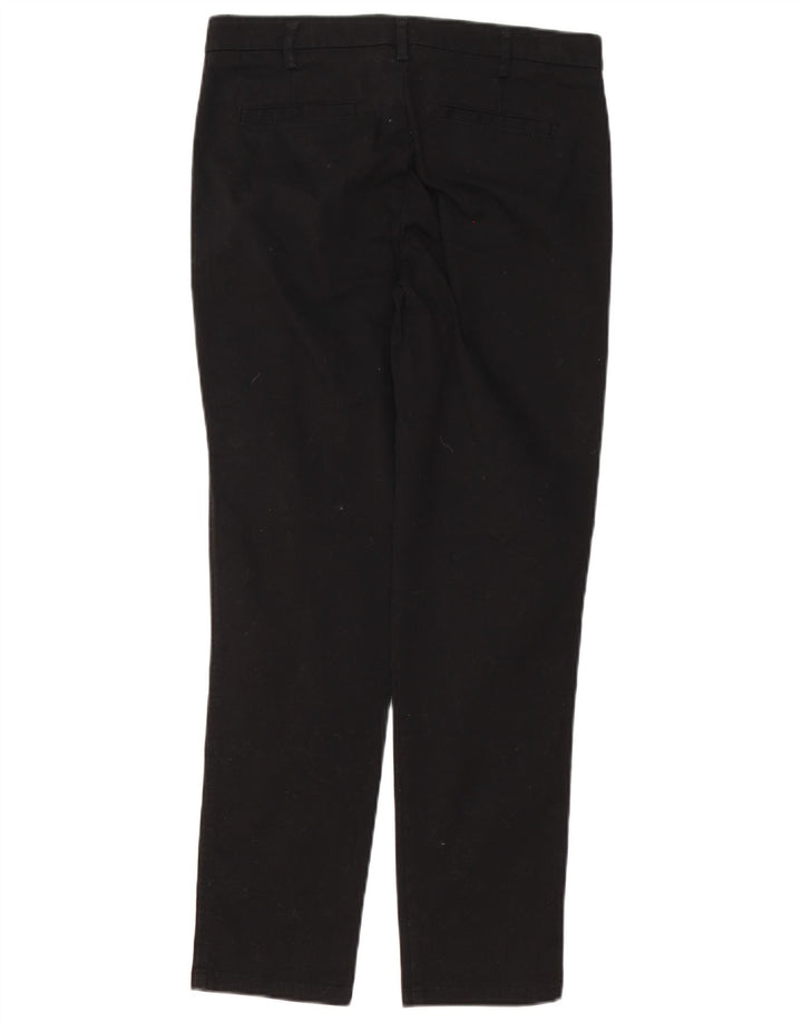 Женские узкие брюки чинос Benetton W29 L29 черные