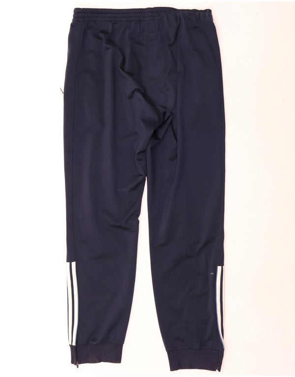 Мужские спортивные брюки Adidas Joggers UK 42/44, большой темно-синий полиэстер