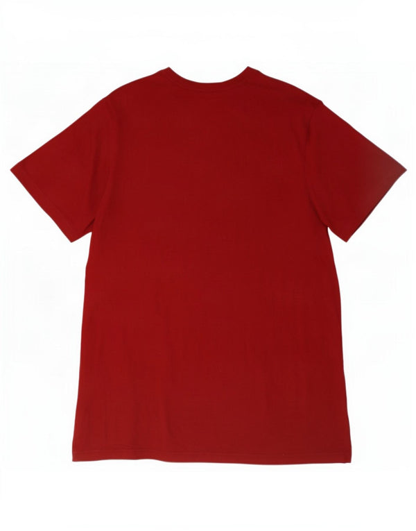 Adidas Мужская футболка с рисунком Top XL Красный Хлопок