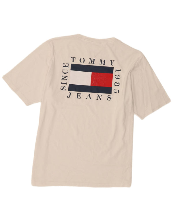 Мужская футболка с рисунком Tommy Hilfiger 3XL, белый хлопок