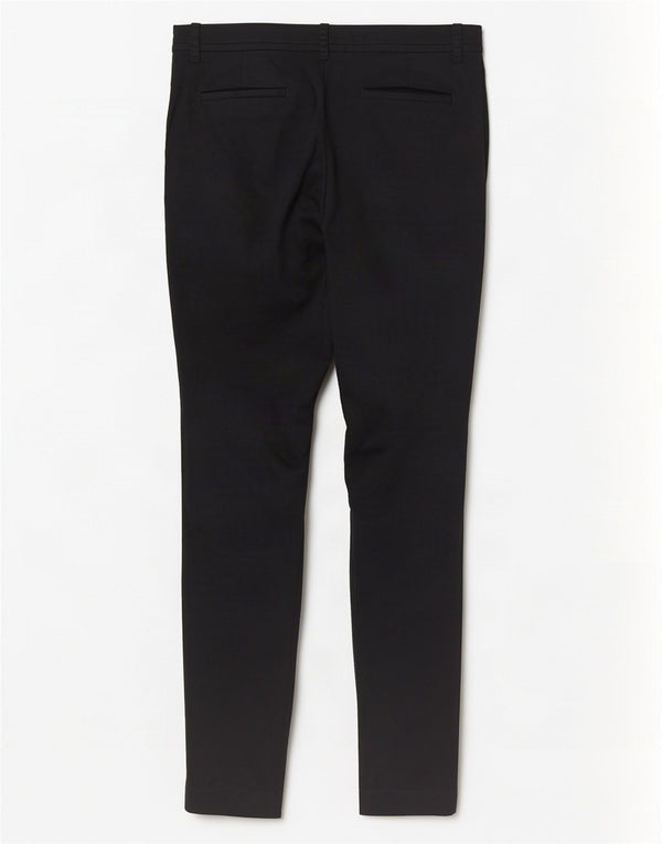 Женские брюки чиносы скинни Massimo Dutti W34 L29 черные