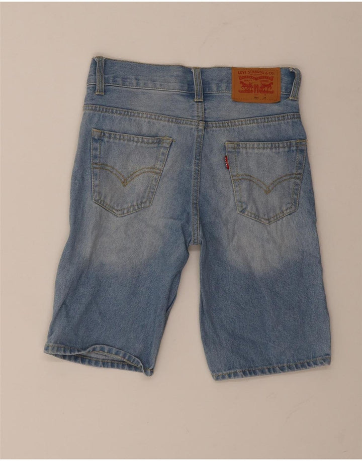 Джинсовые шорты Levi's Boys 505 Regular, 7–8 лет, W24, синий хлопок