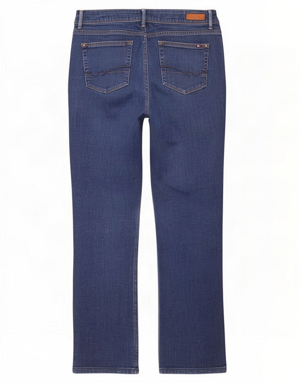 Женские прямые джинсы Tommy Hilfiger Paris классического кроя W29 L32 синие, хлопок