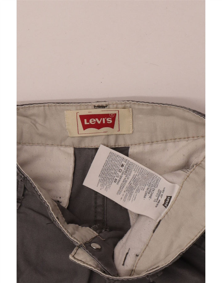 Шорты-карго Levi's для мальчиков 13–14 лет W27, серый хлопок