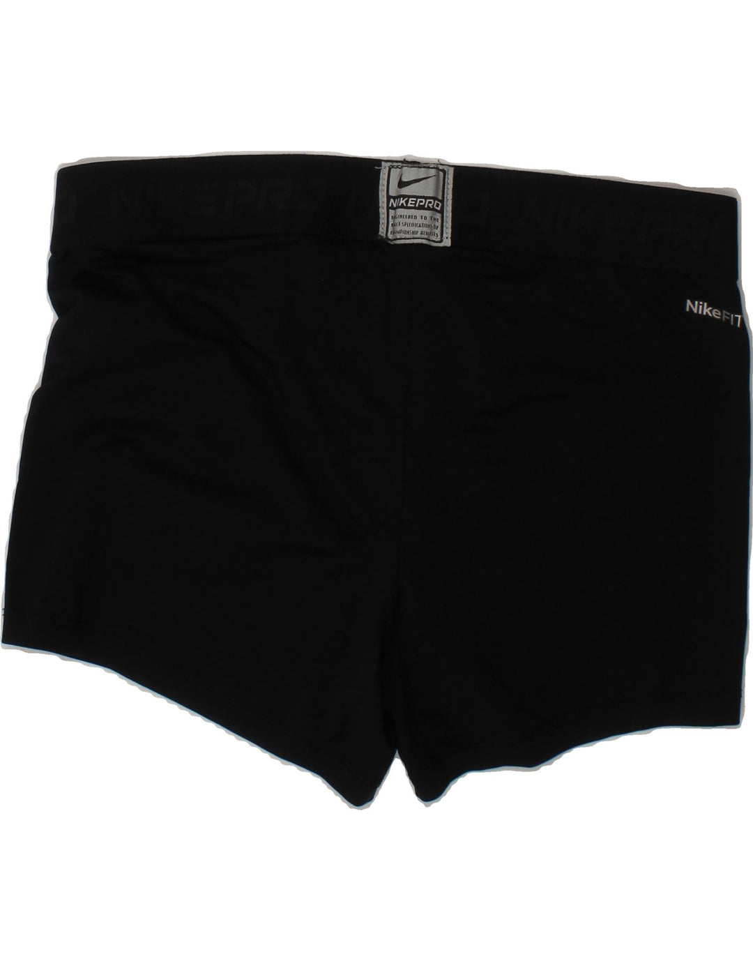 NIKE Womens Sport Shorts US 8/10 Medium  Black Polyester Vintage Nike and Second-Hand Nike from Messina Hembry 