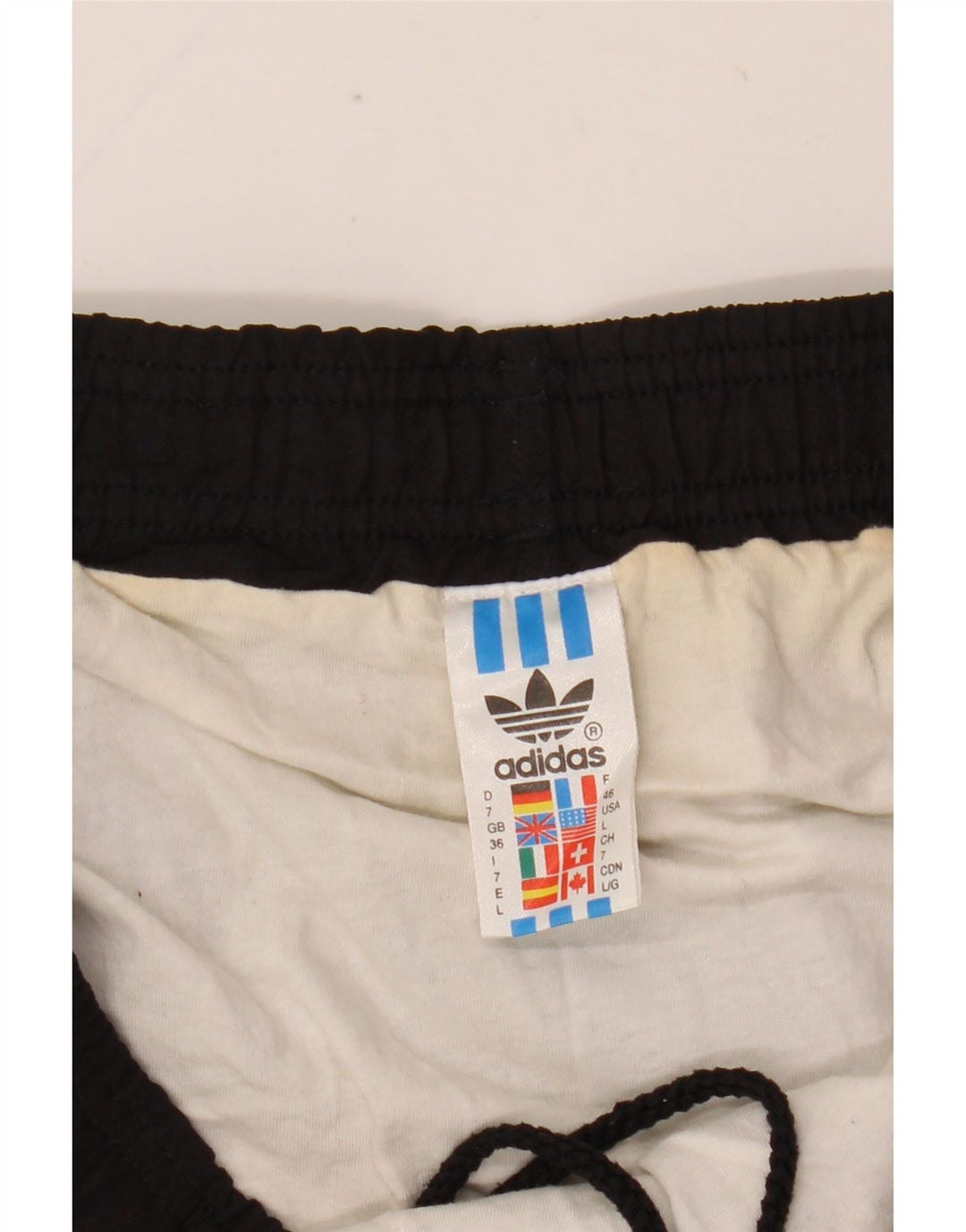 Мужские спортивные шорты ADIDAS, большие черные, хлопок