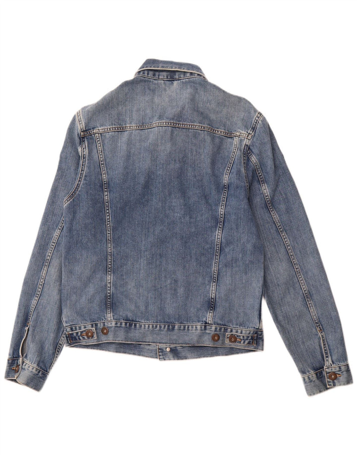 Мужская джинсовая куртка CROSS JEANS UK 38, средний синий хлопок, хлопок