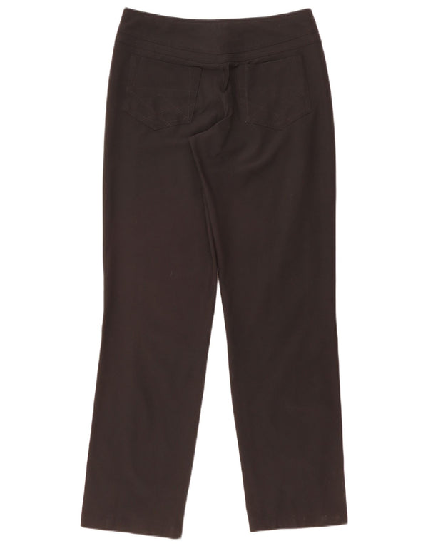 Женские прямые повседневные брюки Nike UK 8/10, маленькие W30 L31, черные