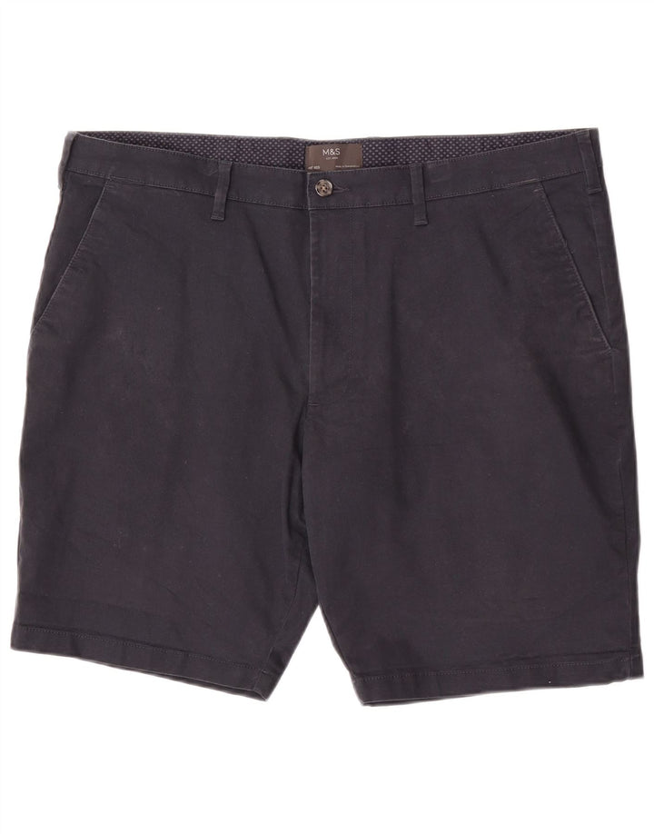 Мужские шорты чинос Marks & Spencer W40 XL, темно-синие, хлопок