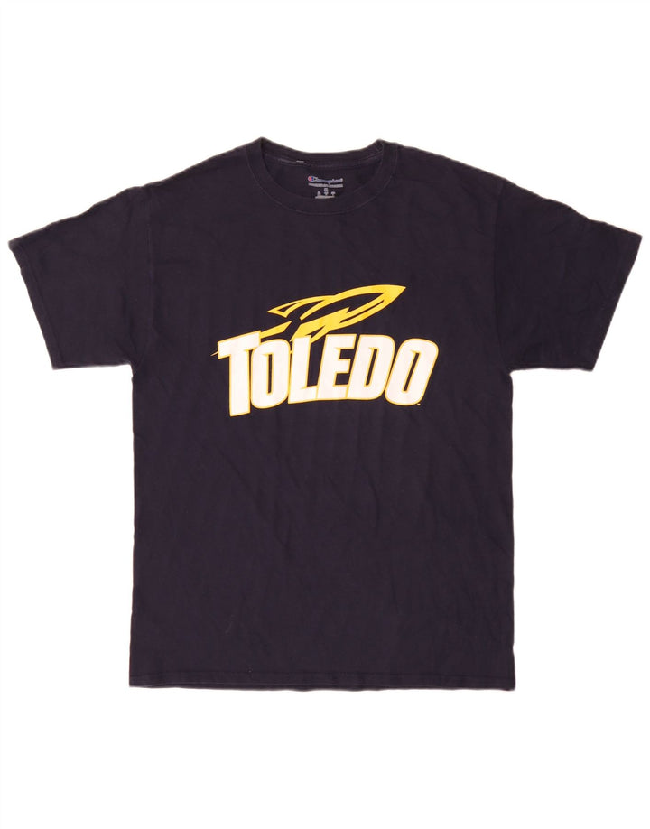 Мужская футболка с рисунком Champion Toledo Rockets, средний темно-синий