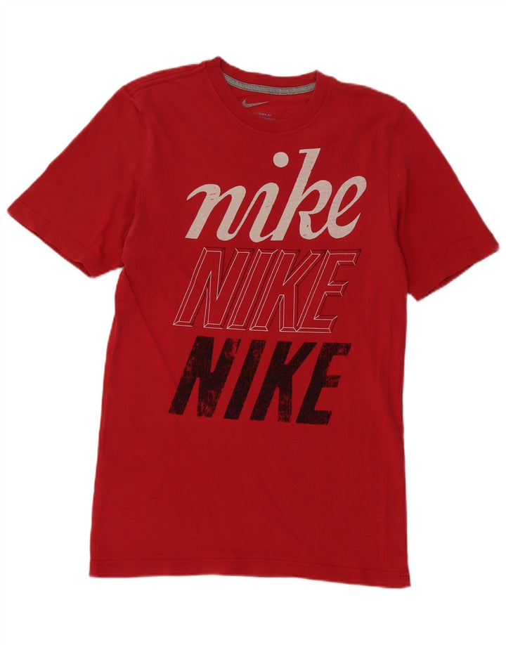 Мужская футболка стандартного кроя Nike с рисунком, маленький красный