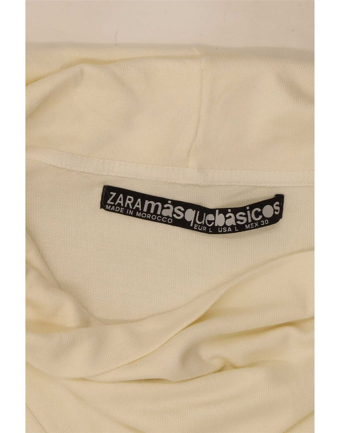 Женское платье прямого кроя Zara UK 14, большой белый цвет