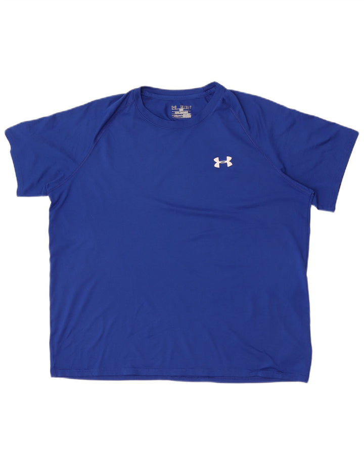 Мужская футболка Under Armour, большой синий полиэстер