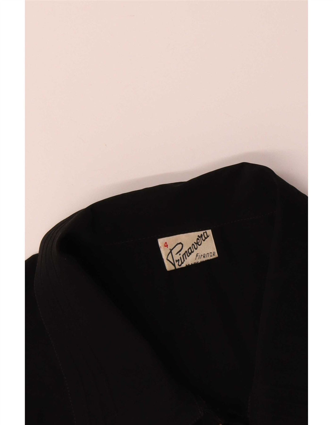 Женская блузка-рубашка Primavera Firenze UK 18 XL, черный полиэстер