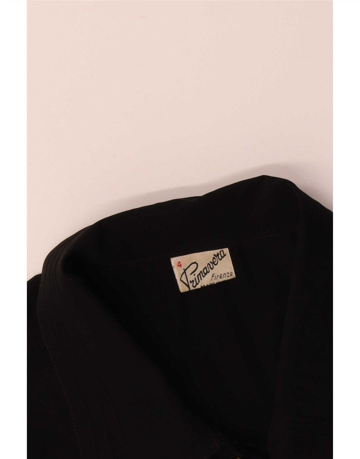 Женская блузка-рубашка Primavera Firenze UK 18 XL, черный полиэстер