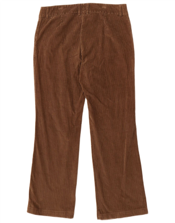 MARLBORO CLASSICS Womens Corduroy Trousers EU 48 Medium W34 L29 Brown