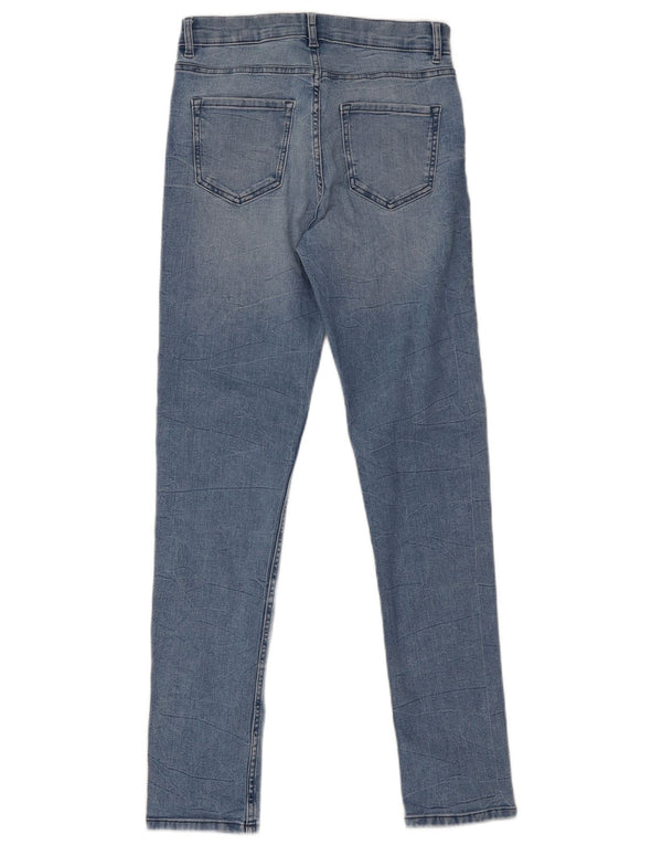 Женские джинсы Marks & Spencer The Lily Slim UK 10, маленькие W26 L30, синие, хлопок