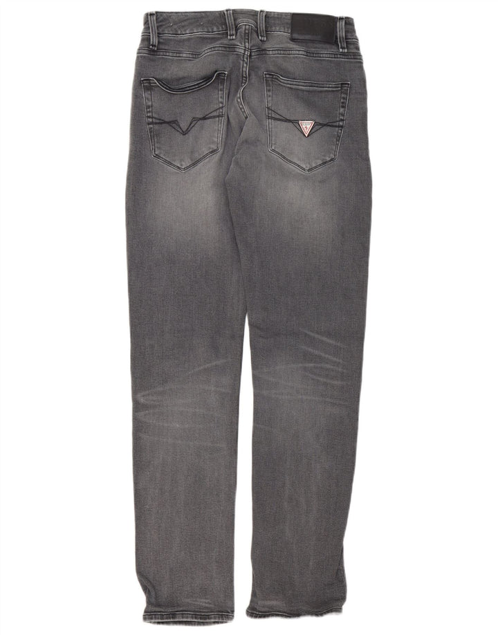 Мужские узкие джинсы Guess W30 L31 серые, хлопок